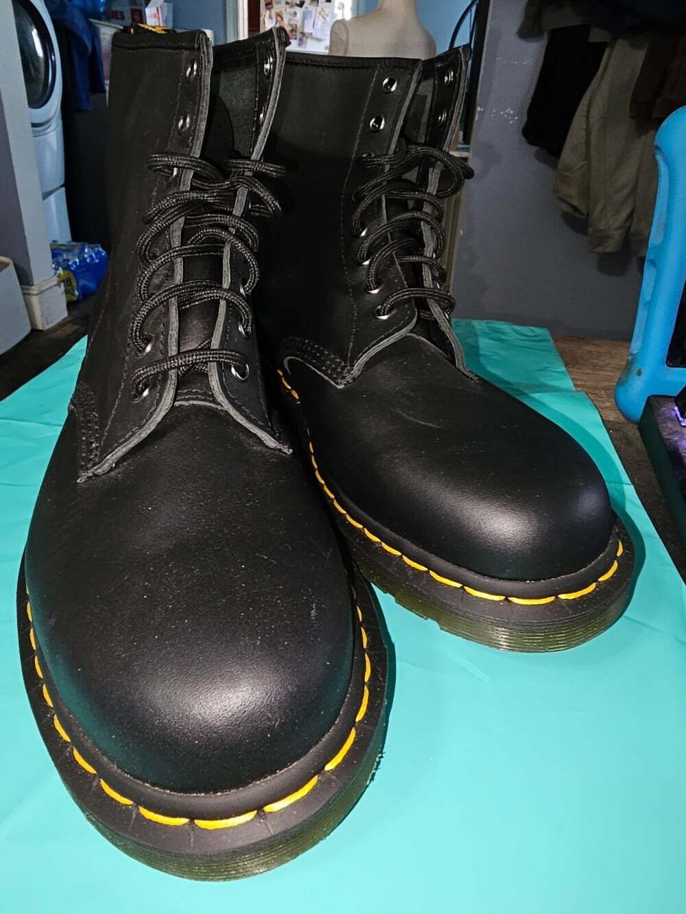 Dr. Martens Air Wair Black Boots, Men's Size 11M